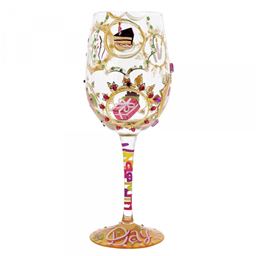 Lolita Queen For A Day Wine Glass